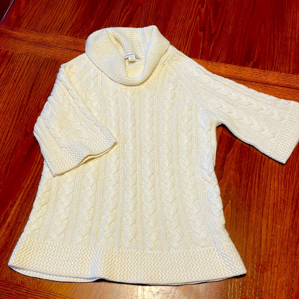 Coldwater Creek Off White Sweater